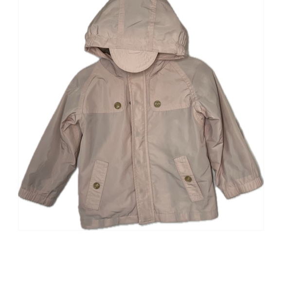 BURBERRY PINK CHILDREN RAINCOAT 24M - Picture 2 of 5